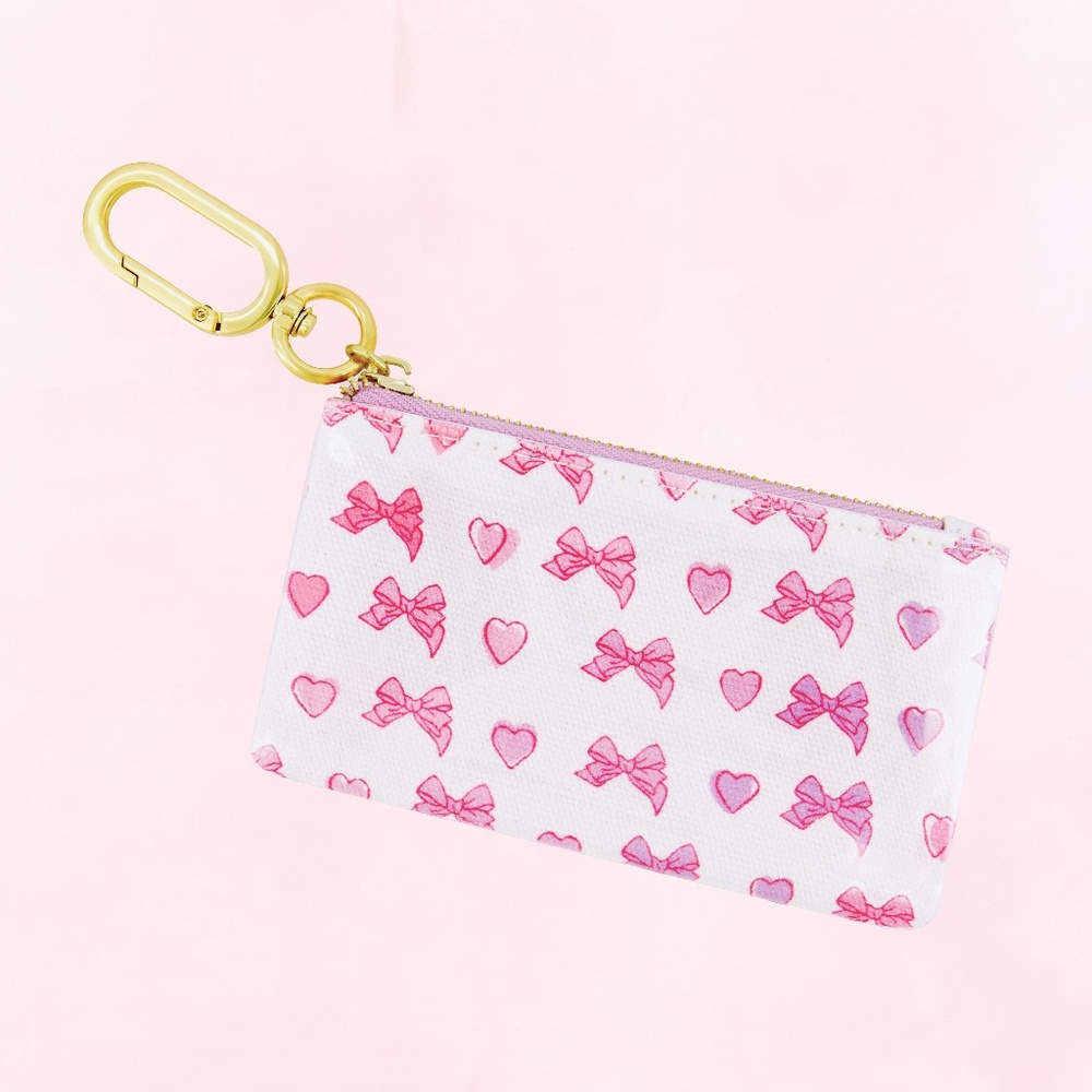 LoveShackFancy x Roller Rabbit Disco Bow Coin Pouch